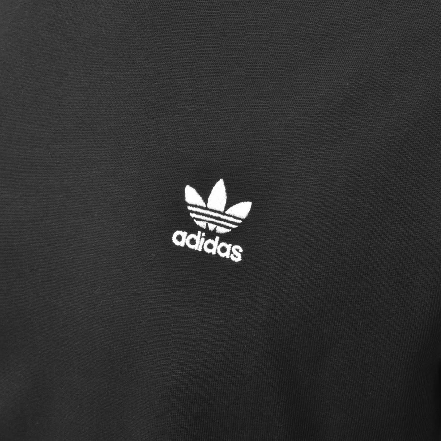 Alternative Image for Productadidas Originals Long Sleeved T Shirt Black3